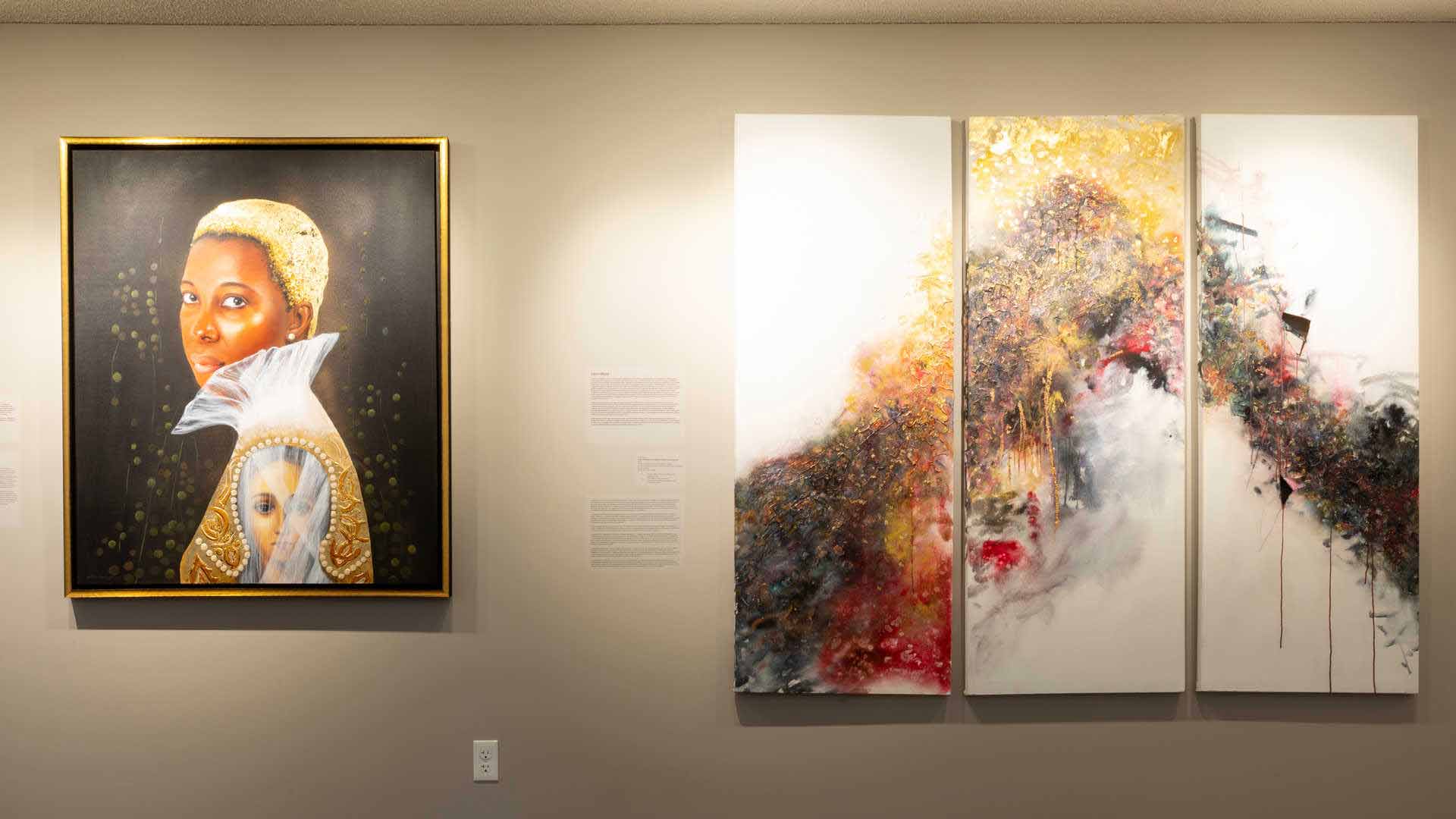 Art collection on display at the Department of Art History Gallery
