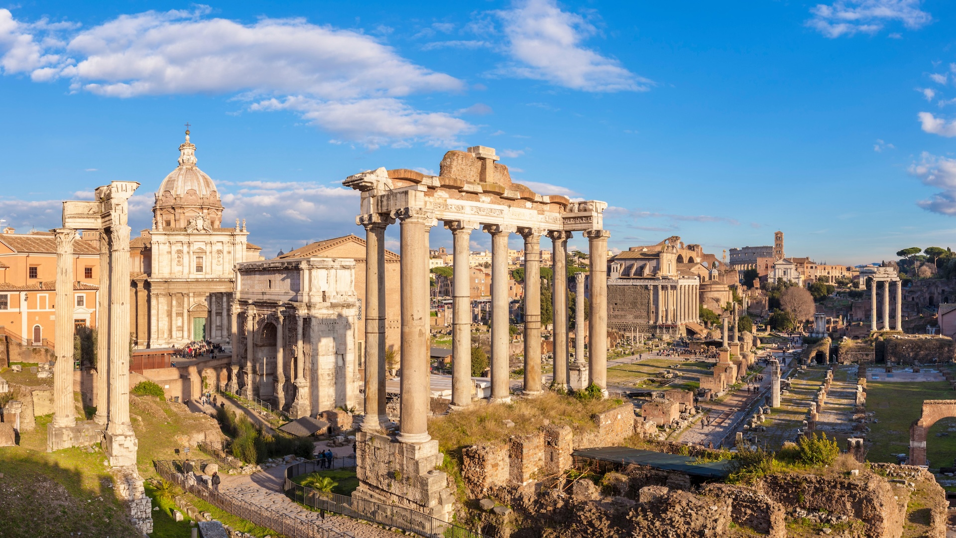 View of the Roman Forum