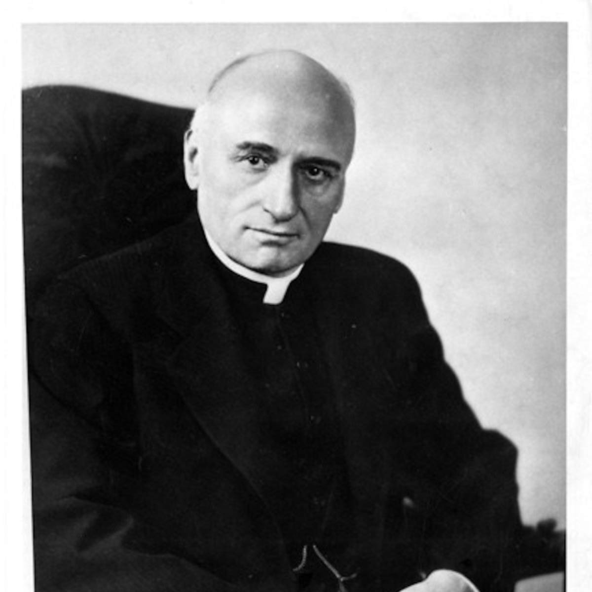 Portrait of priest John A. Ryan, American Catholic social teaching pioneer ordained by Archbishop John Ireland 