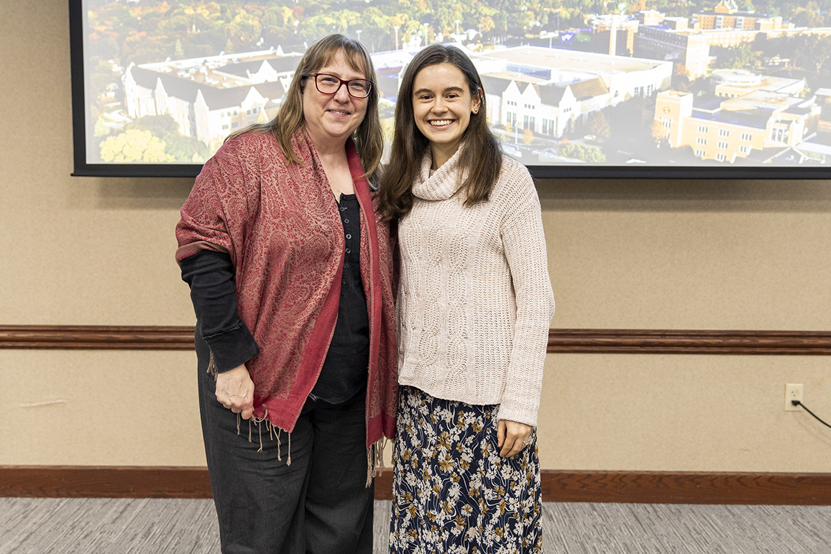 Abby Colson with Heather Bouwman