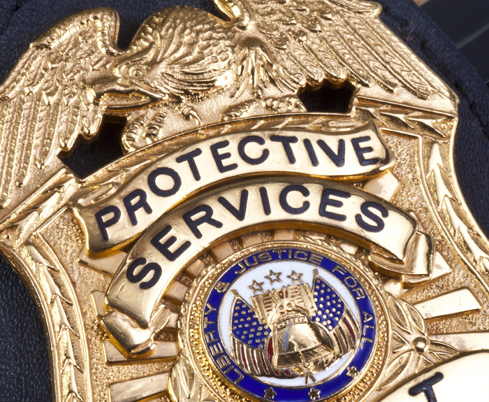 Protective services badge