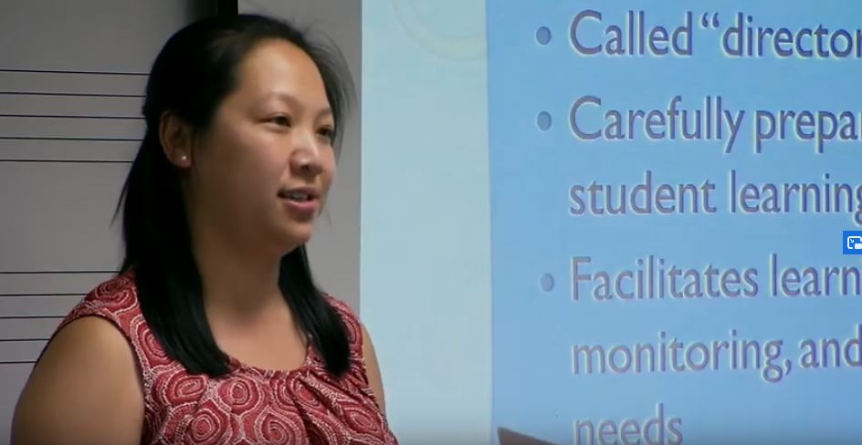 Screenshot of Vicki Tam Anderson from a video.