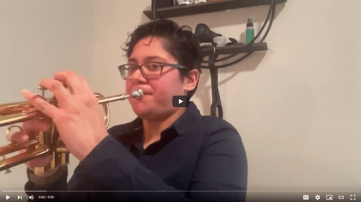 Trumpet Notes with Dr. Izaguirre