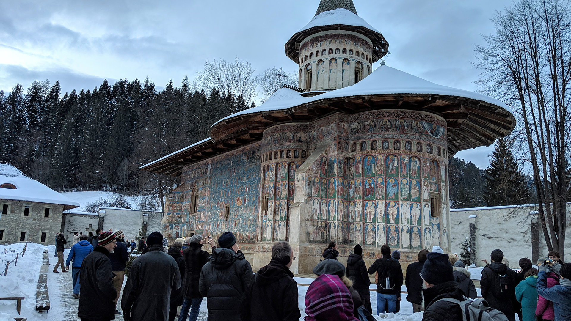 Orthodox priests and theologians gather for a conference in Romania.